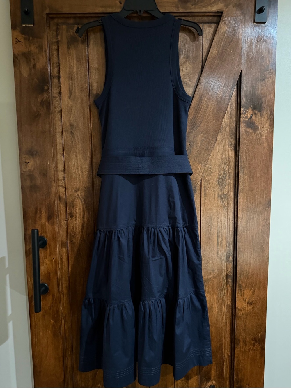 Veronica Beard Austyn Belted Sleeveless Dress - Picture 9 of 11